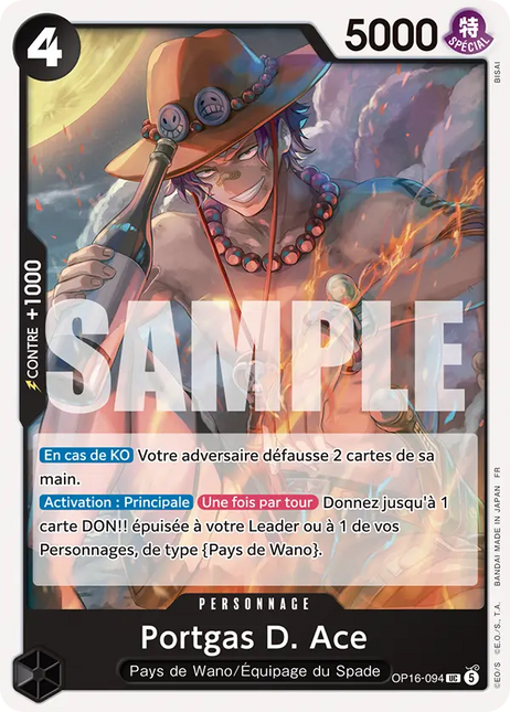 OP16-094 Portgas D. Ace