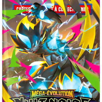 Booster Pokémon Méga-Évolution Nuit Noire ME05 français Méga-Zeraora
