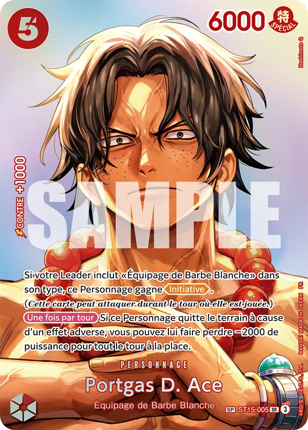 ST15-005 Portgas D. Ace SP