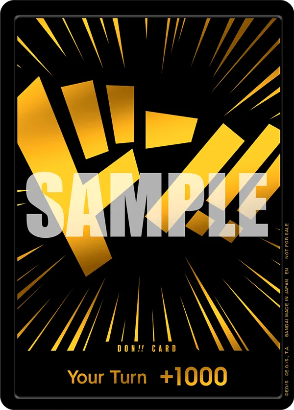 OPCG Black Gold DON!! Card