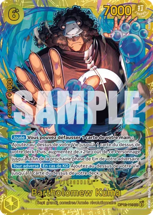 OP12-119 Bartholomew Kuma Secrete Rare