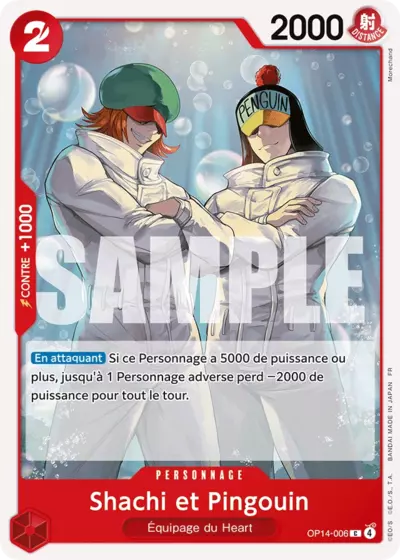 OP14-006 Shachi et Pingouin