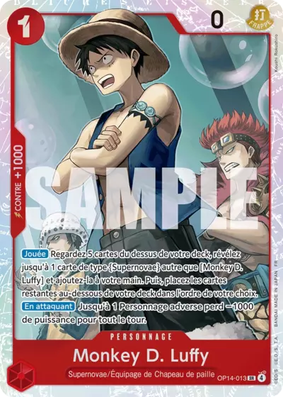 OP14-013 Monkey D. Luffy
