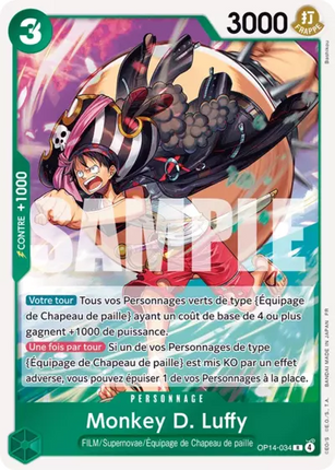 OP14-034 Monkey D.Luffy