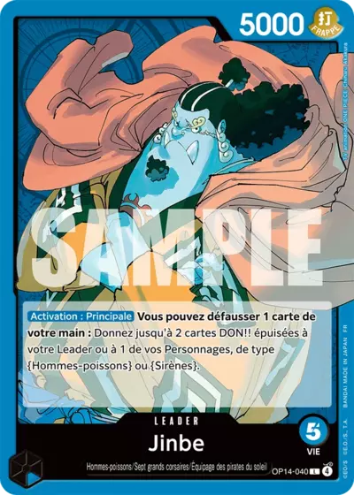OP14-040 Jinbe Leader