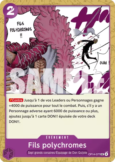 OP14-077 Fils polychromes