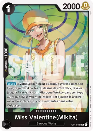 OP14-087 Miss Valentine(Mikita)