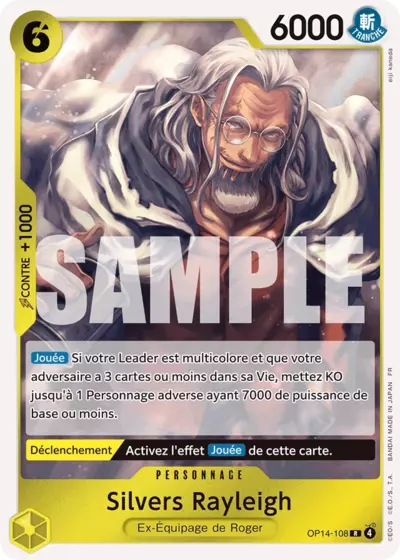 OP14-108 Silvers Rayleigh