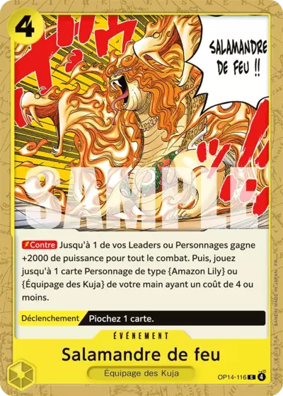 OP14-116 Salamandre de feu