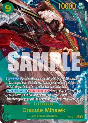 OP14-119 Dracule Mihawk Secrete Alternative