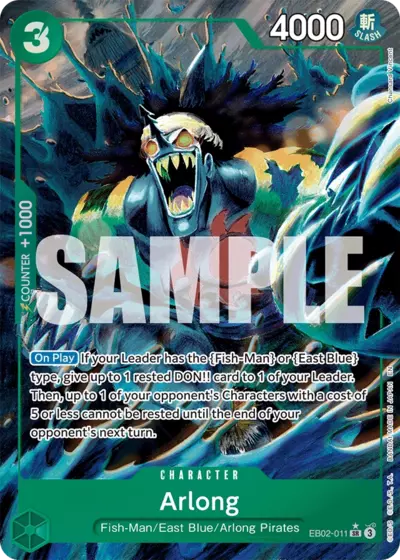 EB02-011 Arlong SR alternative