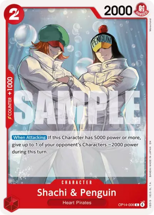 OP14-006 Shachi et Pingouin