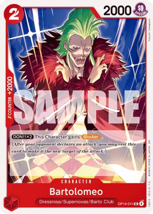 OP14-011 Bartolomeo