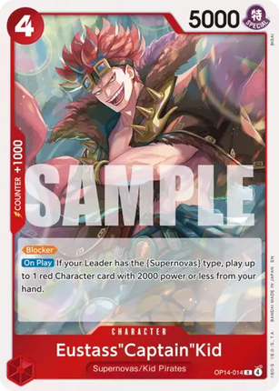 OP14-014 Eustass "Captain" Kidd