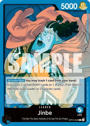 OP14-040 Jinbe Leader