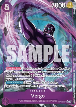 OP14-061 Vergo Rare Alternative
