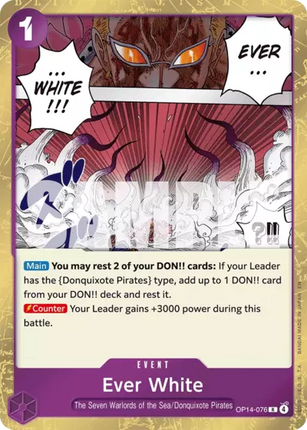 OP14-076 Ever White