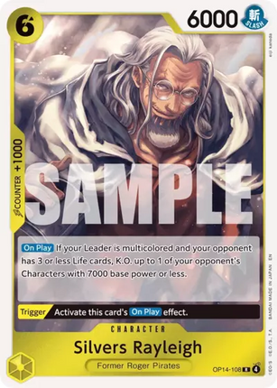 OP14-108 Silvers Rayleigh