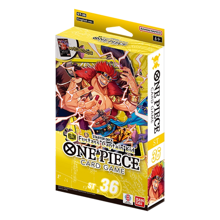One Piece ST-36 Starter Deck Jaune Eustass Captain Kid