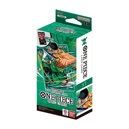 One Piece ST-32 Deck pour Débutant Vert Roronoa Zoro FR