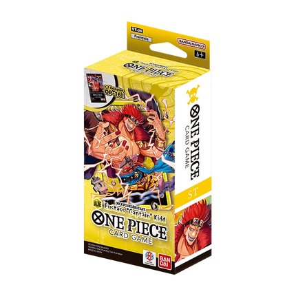 One Piece ST-36 Deck pour Débutant Jaune Eustass Captain Kidd FR