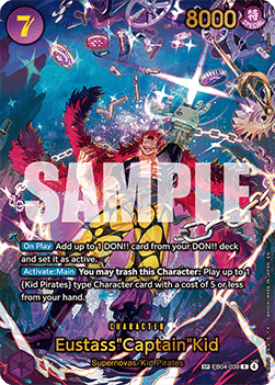 EB04-039 Eustass Captain Kidd SP Card